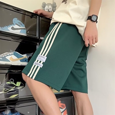 高质量日系休闲裤男宽松型夏季青春流行时尚潮牌五分裤潮D06/P50，男装牛仔裤，星座506