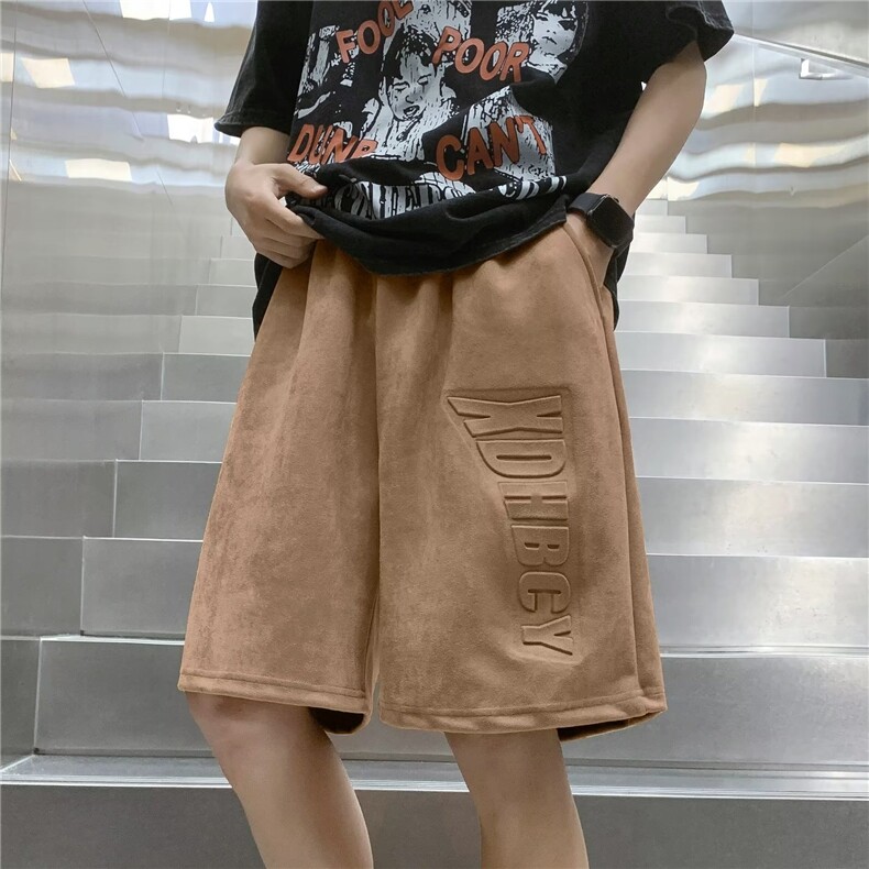 男春夏新款青少年时尚麂皮绒休闲裤DK006P28,男装休闲裤,星座1116-2