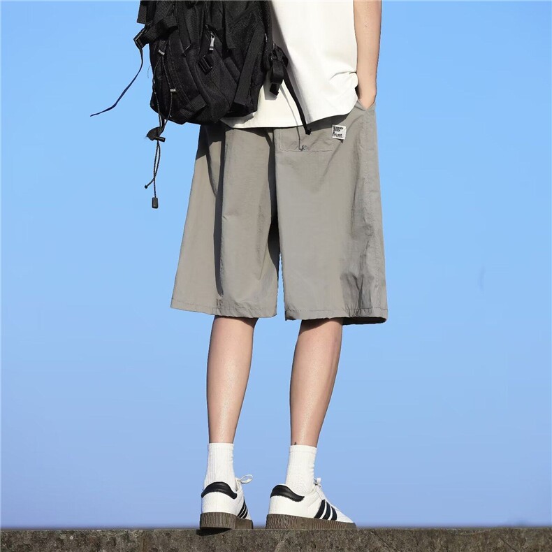 2025美式ins潮牌宽松百搭五分裤夏季薄休闲短裤男现货K8001-P22,男装牛仔裤,星座512-3