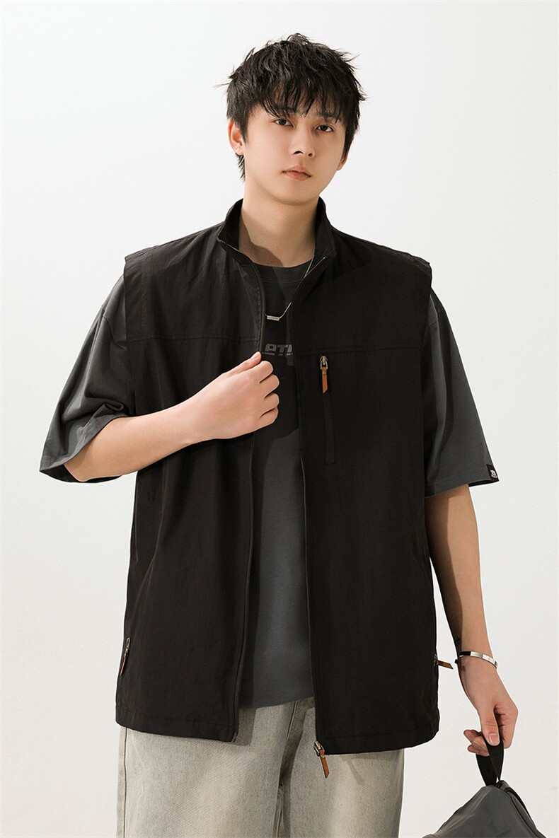 大货已出2026新款男士户外机能工装钓鱼马甲背心坎肩2412-P55,男装背心/马甲,电商A161