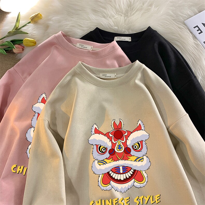 麂皮绒卫衣男大码重磅长袖t恤男JW81185-P35,男装卫衣,电商A040