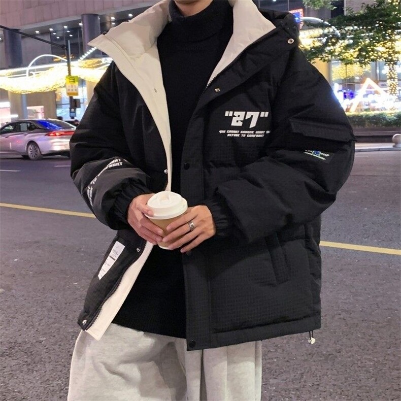 现货79002-P230标90白鸭绒羽绒服男连帽外套情侣装，男装羽绒服，电商D310B