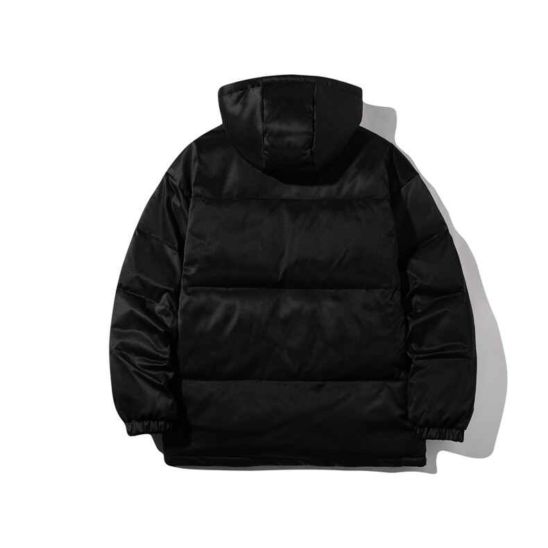 白底22冬季加绒加厚白鸭绒保暖宽松连帽羽绒服外套YR142P225控298,男装羽绒服,电商A247-1