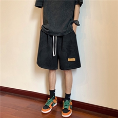 230g重磅麂皮绒短裤男休闲五分裤M-5XLFSDK03特批25无差价控48，男装牛仔裤，电商B219B