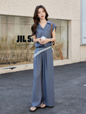 2025夏装新款时尚气质显瘦套装，女装套装/套裙，慕依路