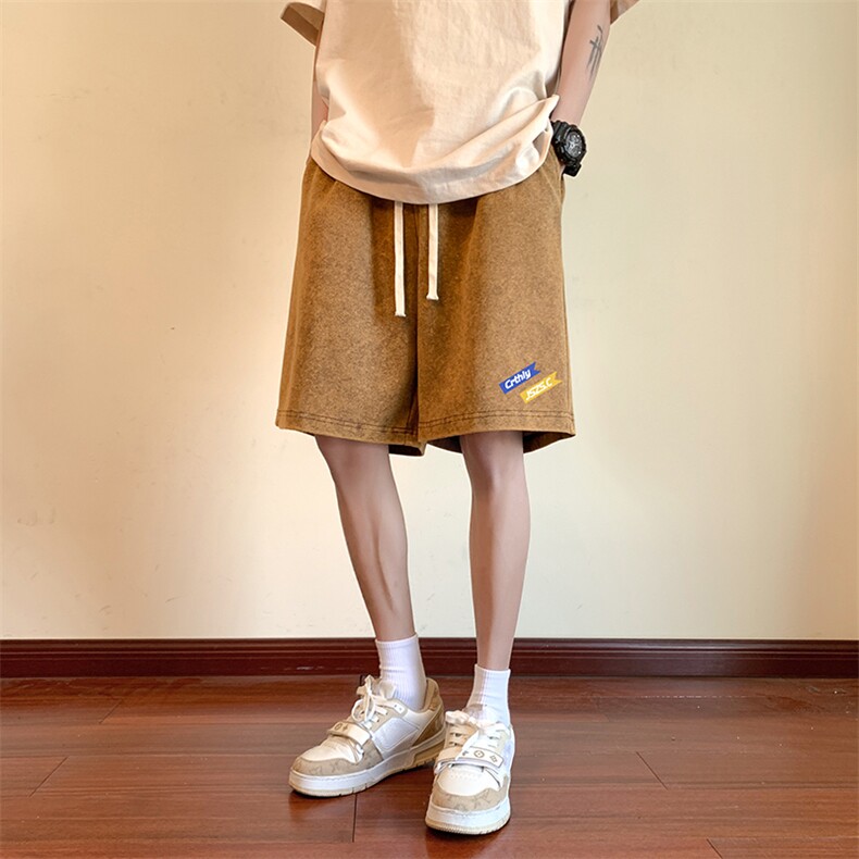 2023夏季薄款男士五分休闲简单时尚潮流运动短裤XD22940-P45,男装休闲裤,电商A042