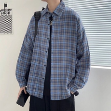 长袖衬衫春款男港风潮流CS15P32，男装衬衫，星座1116-2