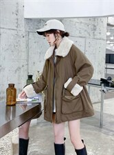 冬装新款兔毛派克外套现货，其它，维多利亚