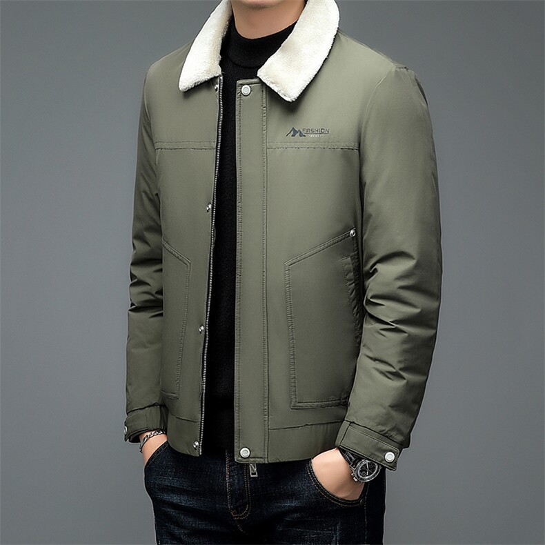 NN8231钱塘2020-3时尚休闲冬季厚款百搭简约中年男士羽绒服P175,男装羽绒服,钱塘207-3