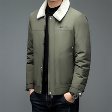 NN8231钱塘2020-3时尚休闲冬季厚款百搭简约中年男士羽绒服P175，男装羽绒服，钱塘207-3