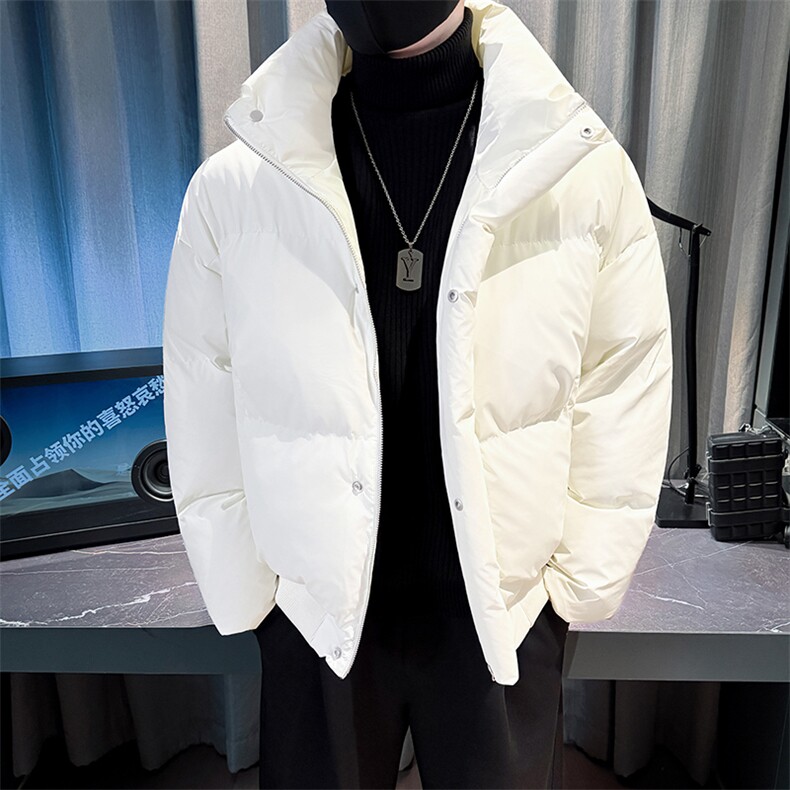 冬季新款男士立领棉衣男潮流宽松简约棉袄棉服外套PM8625-P138,男装棉衣,电商A368