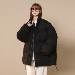 潮流麂皮绒服帅气宽松立领休闲衣A161-8805-P95图片