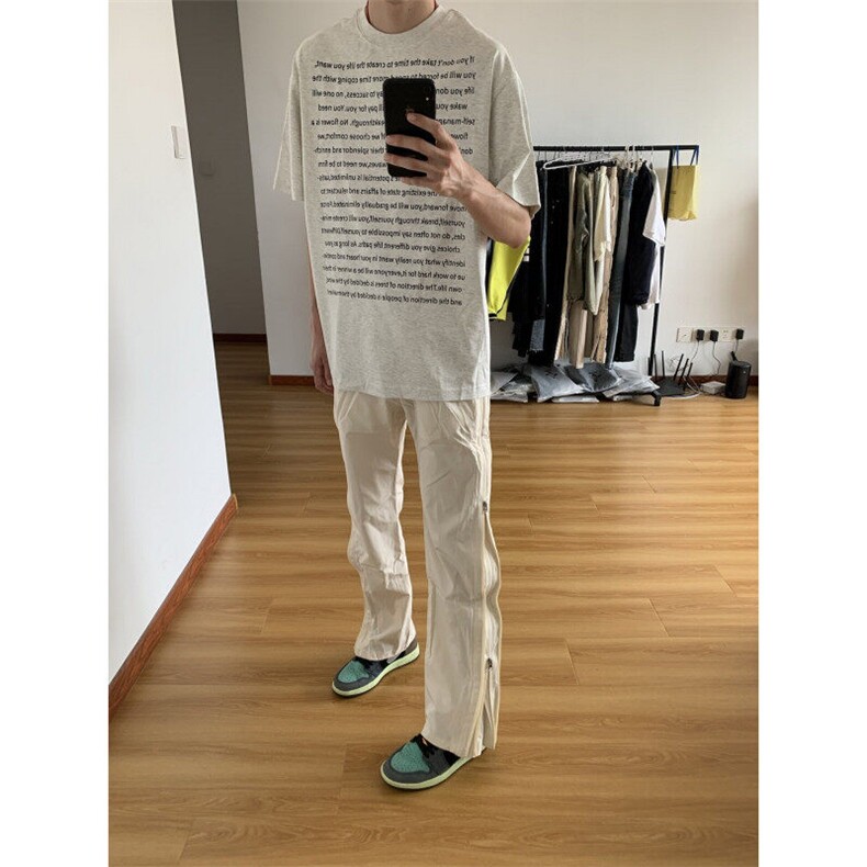 【有货】T181CC-特P48 侧拉链设计感冲锋裤男款休闲裤子图片