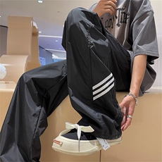 美式机能风冲锋裤男ins潮牌直筒高街vibe防水休闲裤子QK320-P32，男装休闲裤，星座1008