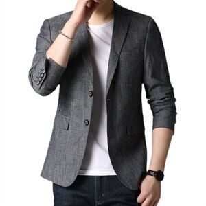 YL111男士2023年春季新款长袖修身免烫潮流西服小西装便服外P168,男装西服,电商B360