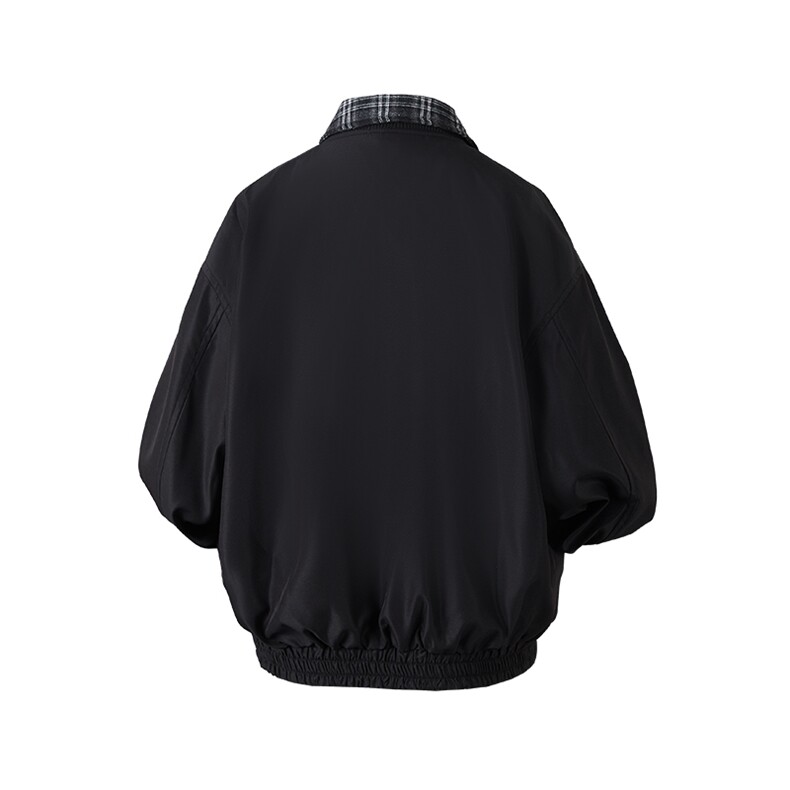 A85-特P78高品质假两件翻领夹克男外套,男装夹克,电商B369（原A024）