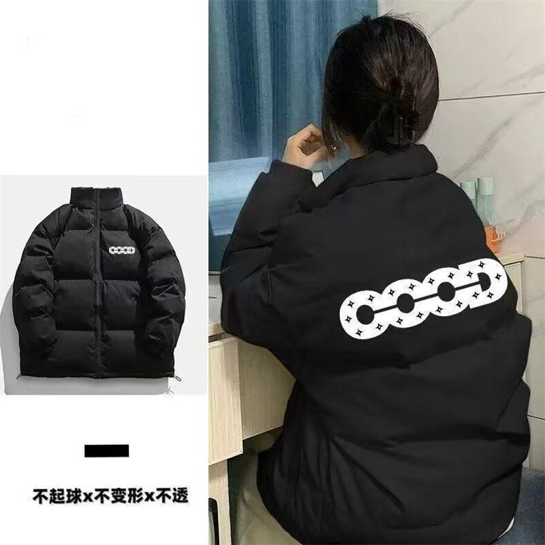 1506/Q8020/P62秋冬季新款港风潮流加厚棉袄保暖棉服图片