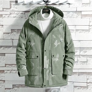 男士休闲连帽加厚保暖棉衣外套棉服棉袄冬季防寒开衫男装M993图片