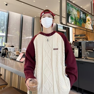 毛衣春秋款设计感日系慵懒温柔风港味复古chic开衫针织外套图片