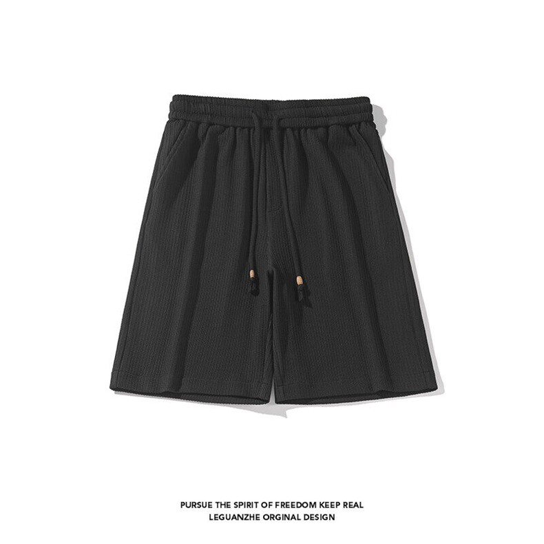 2025夏季新款白底大码垂感纯色短裤M-5XHK24251-特P25，男装休闲裤，电商A022