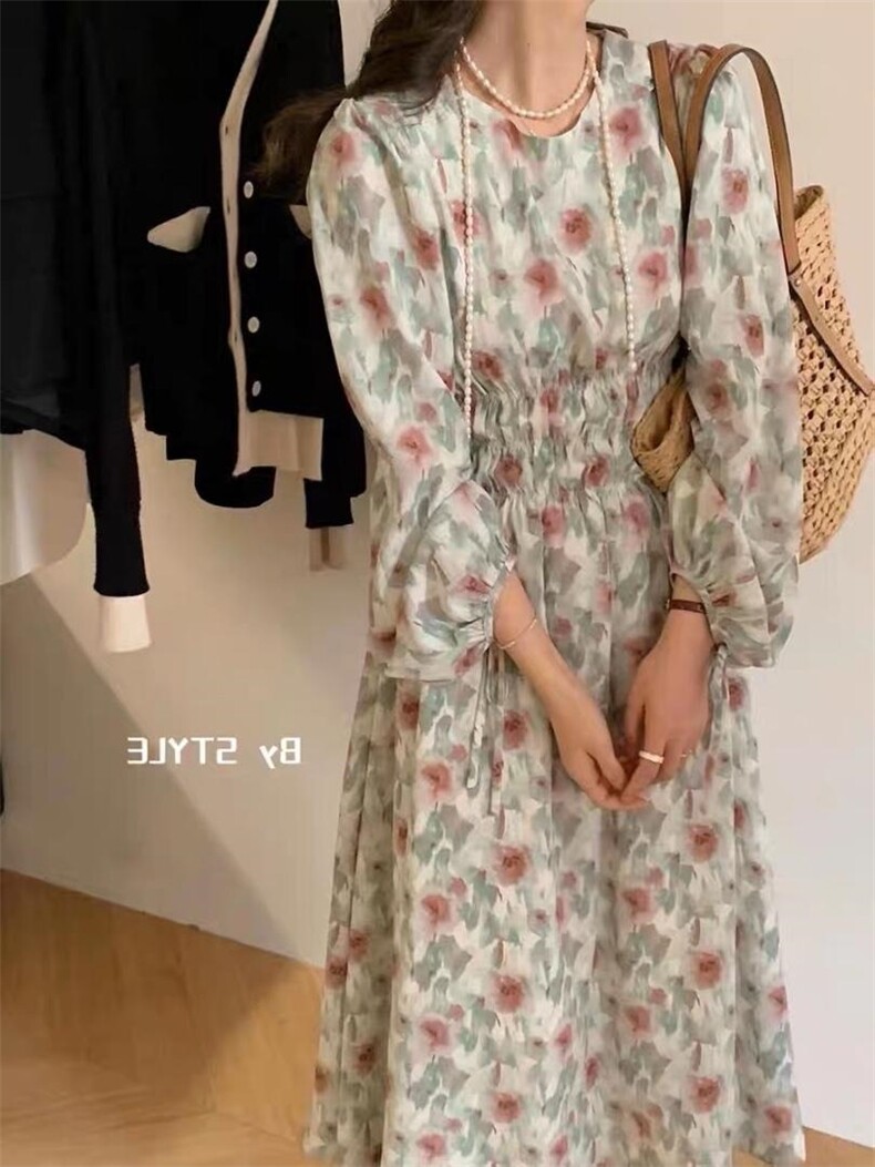 韩版气质连衣裙，女装连衣裙，欧妮卡蒂蔓