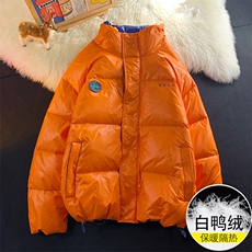冬季小清新糖果色情侣大码加厚羽绒服男士上衣6100P269控298，男装羽绒服，电商A089-1