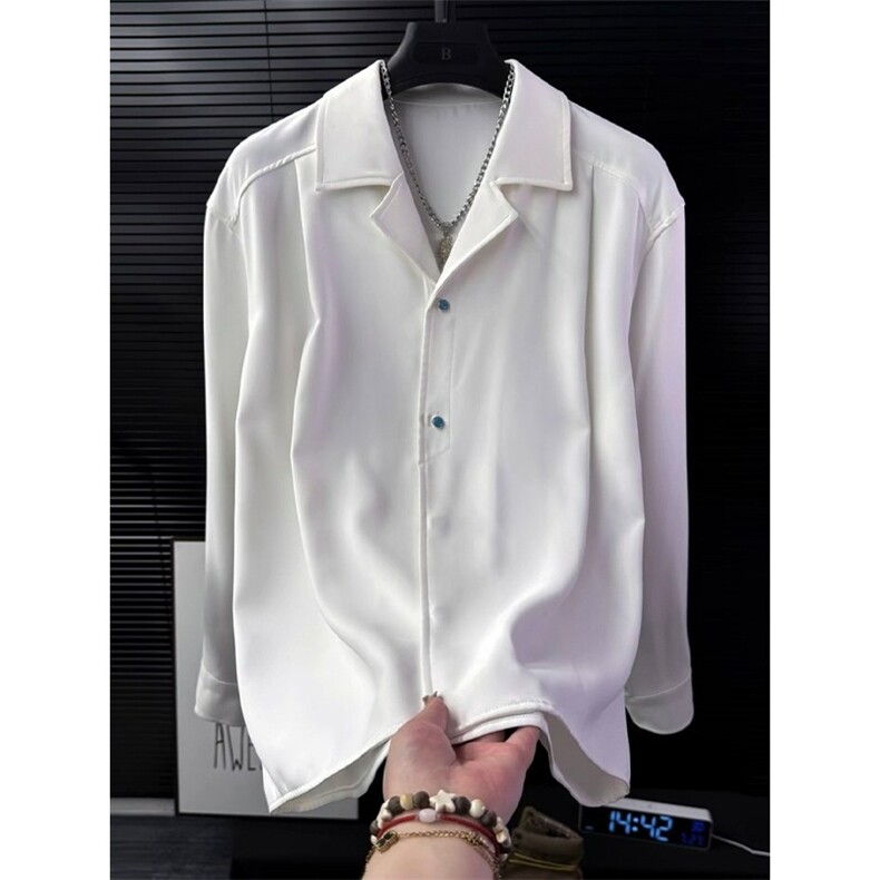 有货DCA6772-特批38春秋季新款男士潮流休闲长袖衬衫，男装衬衫，星座603-2