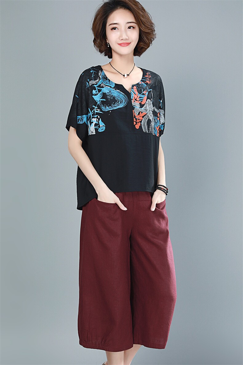 套装时尚休闲百搭2021年夏季新款气质简约宽松,女装套装/套裙,丽影随形
