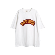 2023夏字母撞色街头T恤高品质270g双纱--3920，男装T恤，电商S012（CATTEE）
