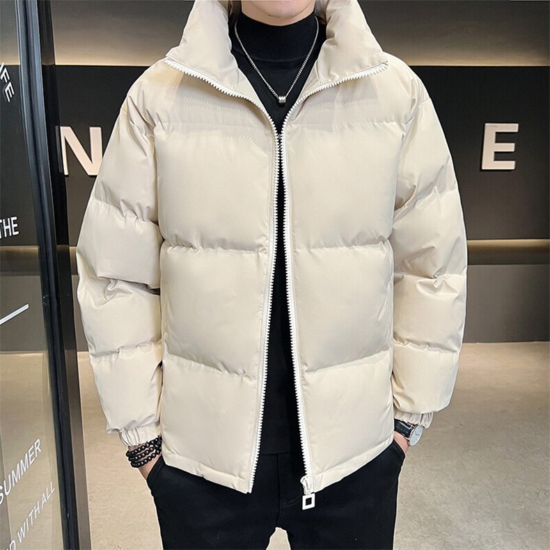 光版二开冬季棉衣男加厚棉袄青年潮棉服A266-P03-P30特批黑色P35图片