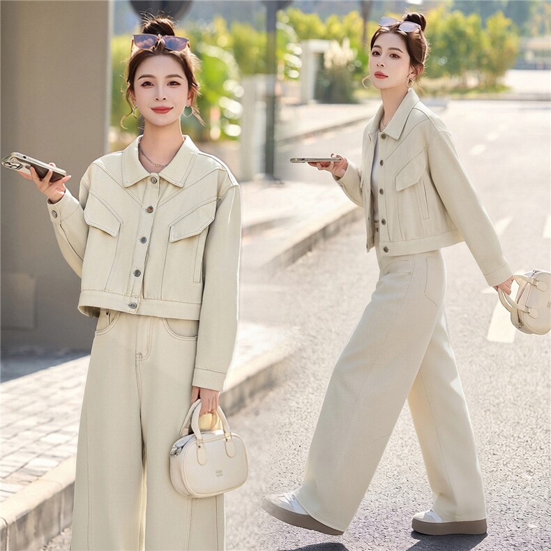 2026年春季秋季通用，女装套装/套裙，浪花E族（衣布洛）