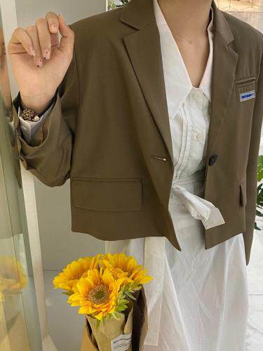 【现货】秋季新品短款小西装，女装西装，摩格