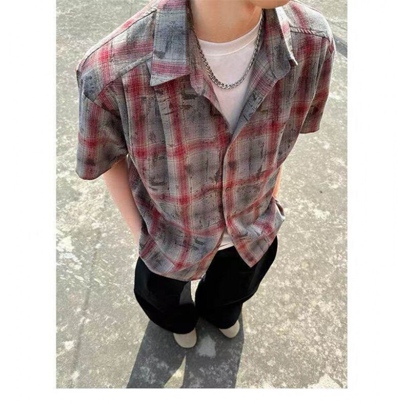 主推可谈可谈可谈CT25102批38现货款杭州货夏季短袖衬衫，男装T恤，星座1004-6