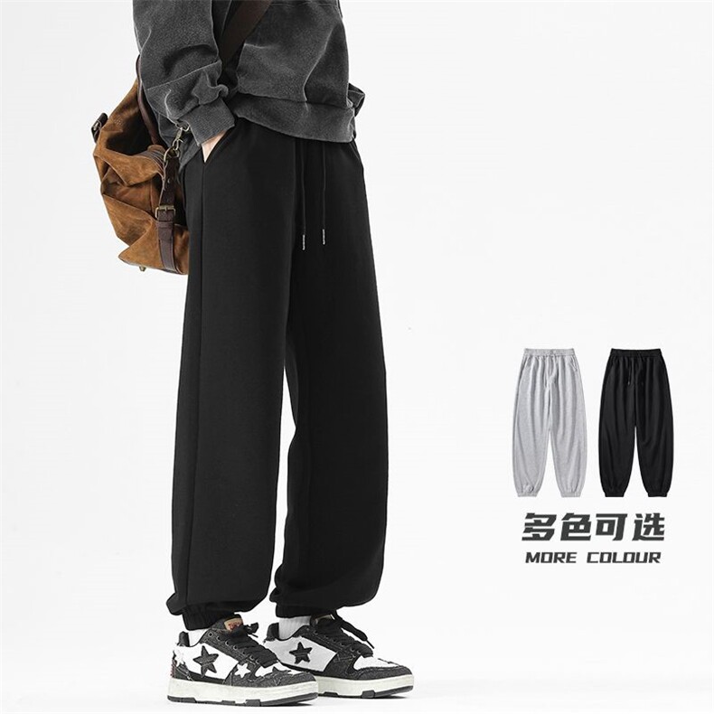 卫裤2025年秋季新款休闲运动束脚裤M-4XL-6001-特P30,男装休闲裤,星座417-1（原电商B245）