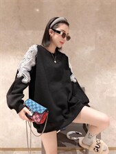 重工钉珠卫衣，面料，女装卫衣/绒衫，一杭