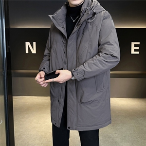 标50绒 中长款男士羽绒服冬季2025新款风衣外套 A313-9915-P275图片