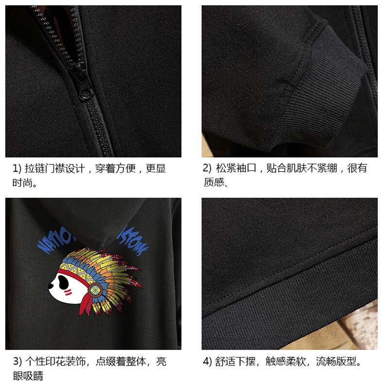 KS21196-P38加绒款-P43连帽开衫卫衣男运动外套大码班服砖墙,男装卫衣,电商A040A