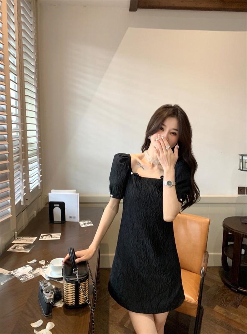 气质蝴蝶结连衣裙，女装连衣裙，M.W 嫚维