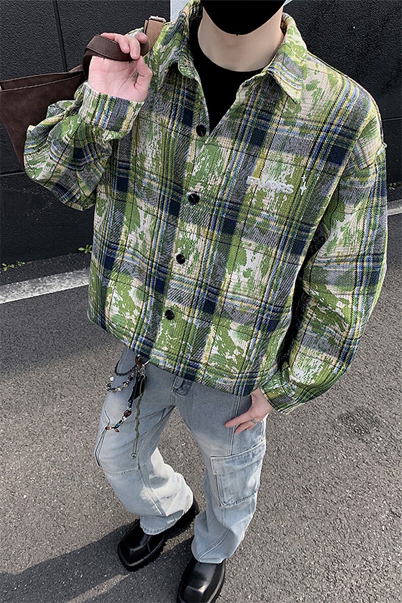 潮牌高街个性衬衫潮流宽松休闲上衣A086-CS2212-特批价30,男装衬衫,电商基地A086