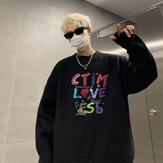 高质量！秋冬季半高领毛衣男加绒加厚线衣男针织衫男MY249-特p38，男装针织衫/毛衣，电商B367