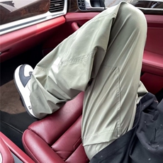弯刀阔腿休闲裤男士宽松百搭小众潮流工装直筒哈伦裤K2853，男装休闲裤，星座1116A-1（原606A）
