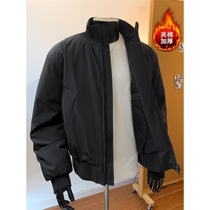 美式飞行夹克男冬季高级感痞帅加厚短款cleanfit外套TTF102 P65图片