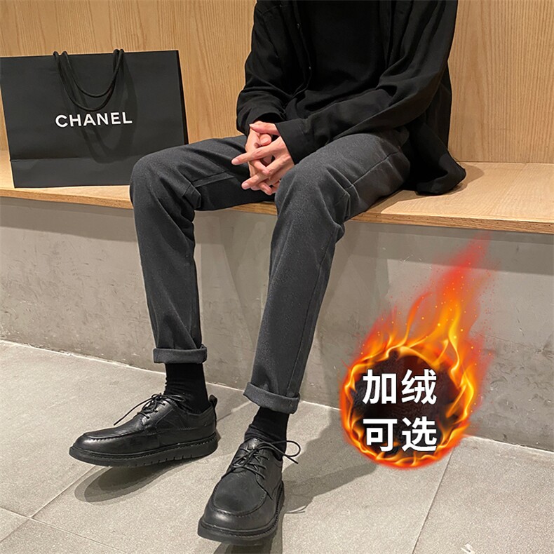 【秋冬季低价走量】轻熟风休闲裤男裤微弹力裤1412-1/9986/P48，男装休闲裤，星座1412-1