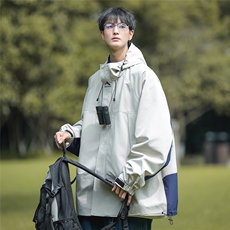 港风23新款秋季时尚百搭夹克户外登山外套F672P85控118，男装夹克，电商A268A