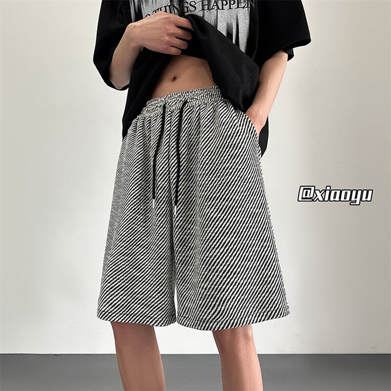 XZ616夏季新款条纹设计款透气休闲短裤五分裤TY2450P35控48,男装休闲裤,星座512A（原616）