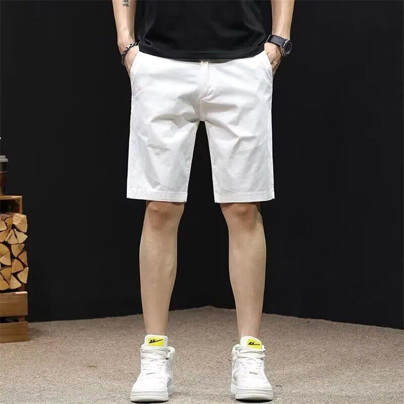 夏季新款休闲短裤男士直筒裤韩版潮流裤子男修身工装薄款修身短裤,男装休闲裤,星座506A