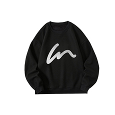 华夫格卫衣圆领卫衣男大码长袖t恤男外套HW76280-P30，男装卫衣，电商A040