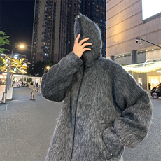 2025新秋款粗纺防羊绒毛呢夹克上衣外套DSA157B-J2563-P90，男装夹克，电商A157B