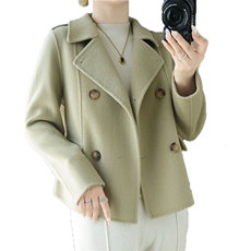 2025年秋季新款女士百搭开衫，女装针织衫/毛衣，乾庄羊绒