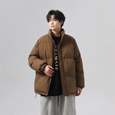 主推！三防面料加绒加厚立领大码棉衣羽绒服男MY1266-特批68，男装羽绒服，星座610B-1